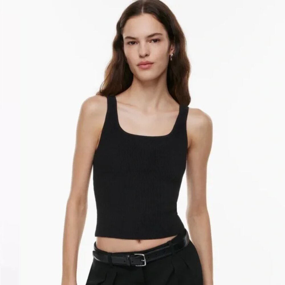 *NWOT* Aritzia Babaton Sculpt Knit Squareneck Tank